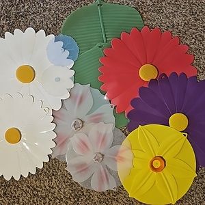 Silicone Lids by Charles Viancin Flower Bundle
